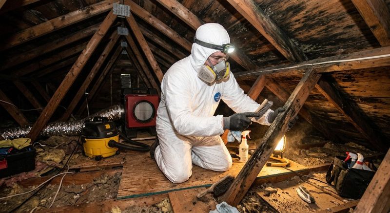 Attic Mold Remediation in West Palm Beach, FL