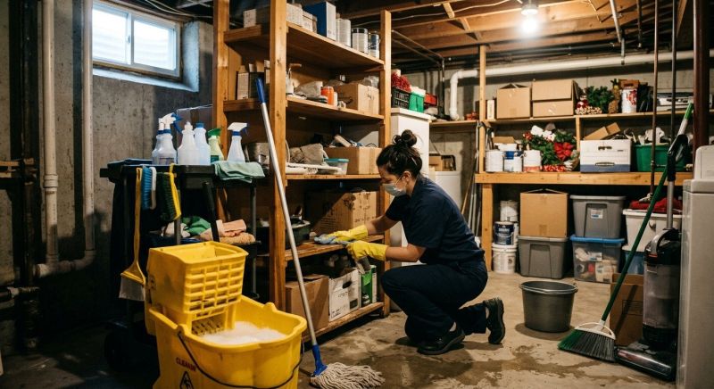 Basement Cleaning Service in Renton, WA