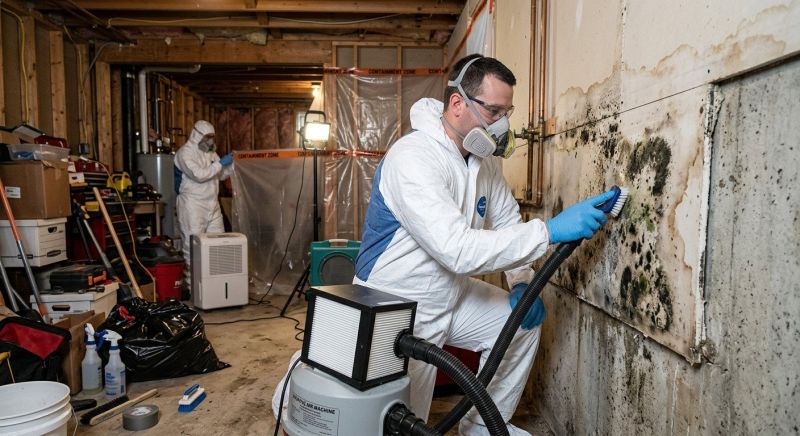 White Mold Mitigation in Bergen County, NJ
