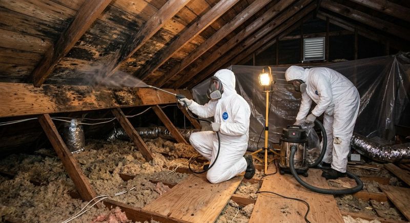 Attic Mold Removal in Jupiter, FL