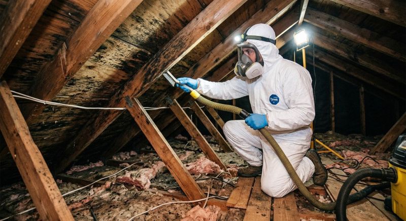 Attic Mold Removal in Frisco, TX