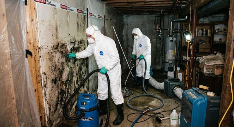 Basement Mold Remediation in Fort Worth, TX