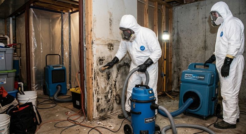 Basement Mold Remediation in Bergen County, NJ