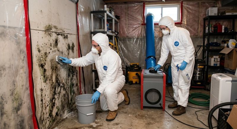 Basement Mold Removal in Bergen County, NJ