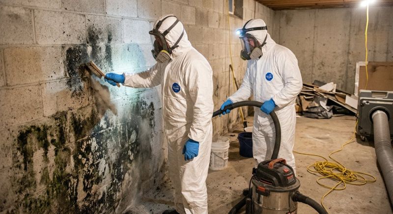 Basement Mold Removal in Bergen County, NJ
