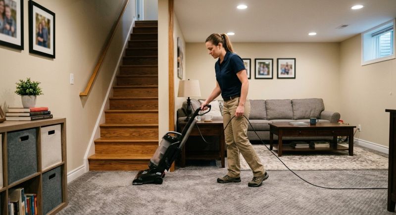 Basement Vacuuming in Shreveport, LA