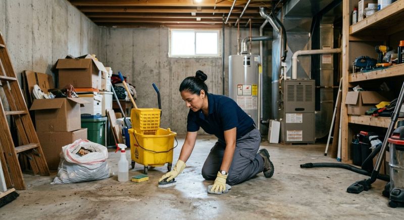 Basement Vacuuming in Bellevue, WA