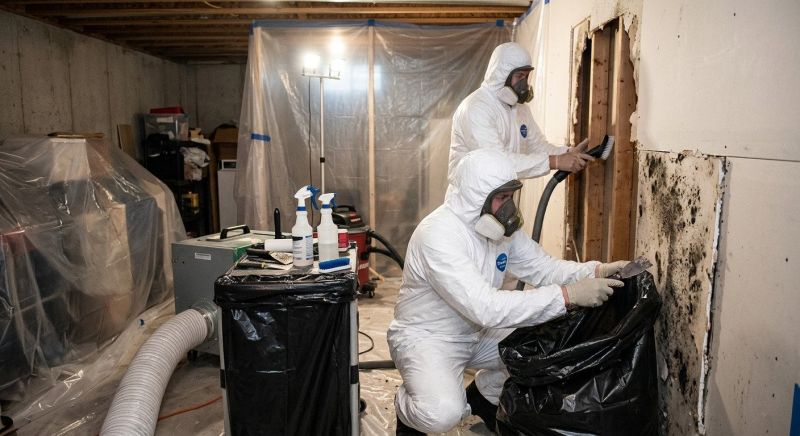 Black Mold Remediation in Bergen County, NJ