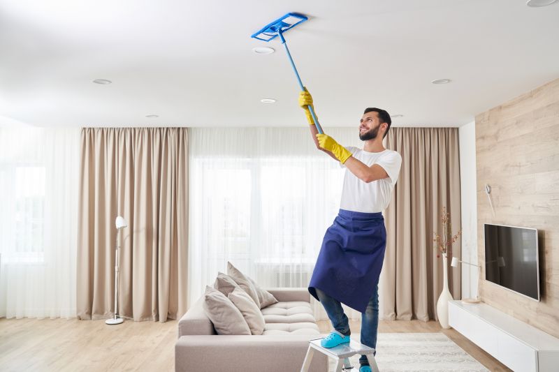 Cleaning Painted, Textured, And Specialty Ceilings