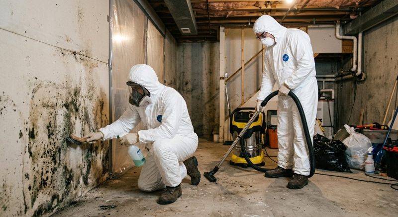 Crawl Space Mold Removal in Bergen County, NJ